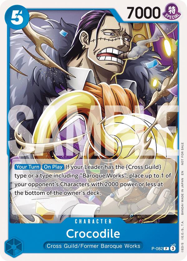 Crocodile (Store 2-on-2 Battle 2025) [One Piece Promotion Cards] | Deep Dive Games St. Marys