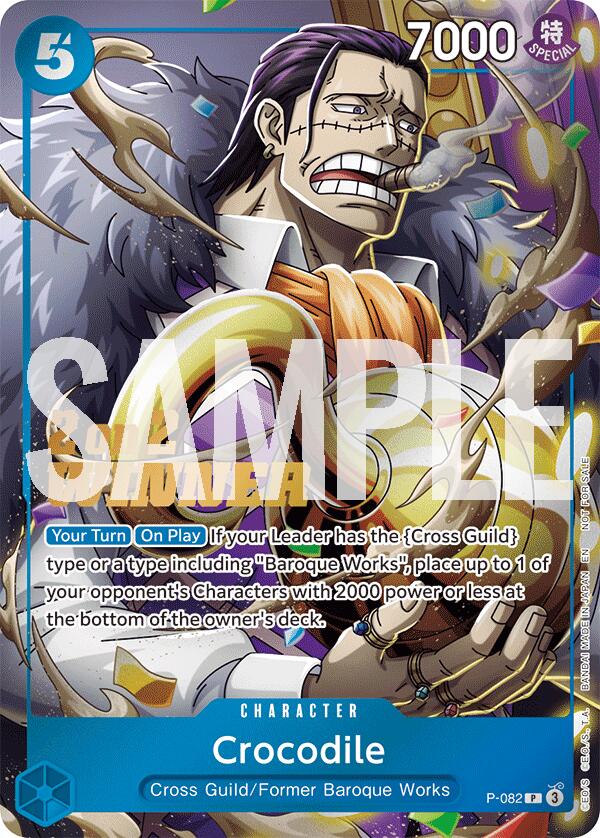 Crocodile (Store 2-on-2 Battle 2025 Winner) [One Piece Promotion Cards] | Deep Dive Games St. Marys