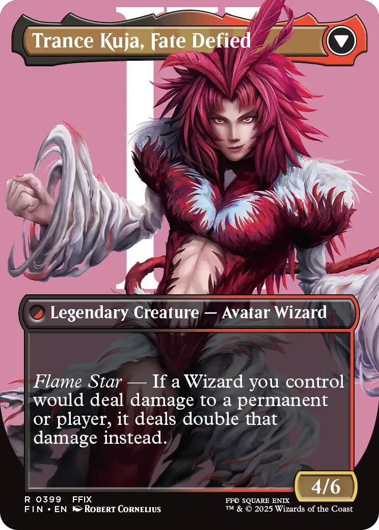 Kuja, Genome Sorcerer // Trance Kuja, Fate Defied (Borderless) [FINAL FANTASY] | Deep Dive Games St. Marys