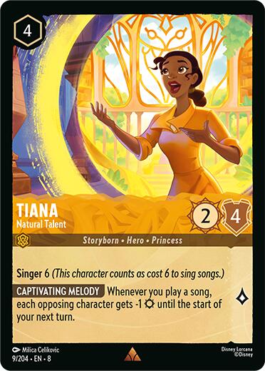 Tiana - Natural Talent (9/204) [Reign of Jafar] | Deep Dive Games St. Marys
