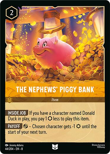 The Nephews' Piggy Bank (44/204) [Reign of Jafar] | Deep Dive Games St. Marys