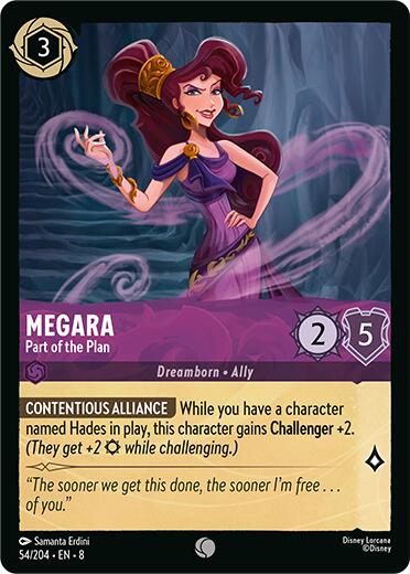 Megara - Part of the Plan (54/204) [Reign of Jafar] | Deep Dive Games St. Marys