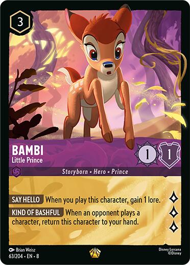 Bambi - Little Prince (63/204) [Reign of Jafar] | Deep Dive Games St. Marys