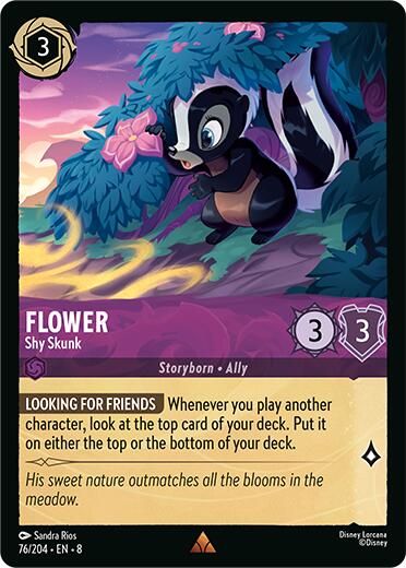 Flower - Shy Skunk (76/204) [Reign of Jafar] | Deep Dive Games St. Marys