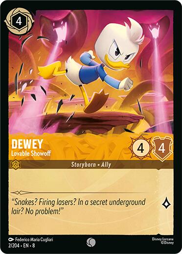 Dewey - Lovable Showoff (2/204) [Reign of Jafar] | Deep Dive Games St. Marys