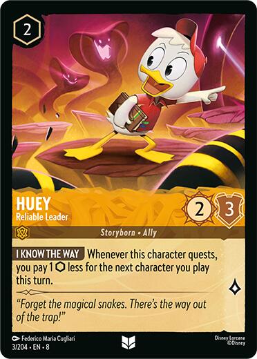 Huey - Reliable Leader (3/204) [Reign of Jafar] | Deep Dive Games St. Marys