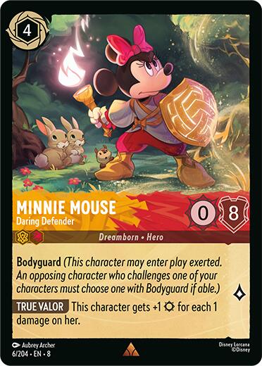 Minnie Mouse - Daring Defender (6/204) [Reign of Jafar] | Deep Dive Games St. Marys