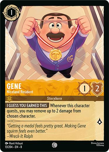Gene - Niceland Resident (13/204) [Reign of Jafar] | Deep Dive Games St. Marys