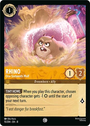 Rhino - One-Sixteenth Wolf (15/204) [Reign of Jafar] | Deep Dive Games St. Marys