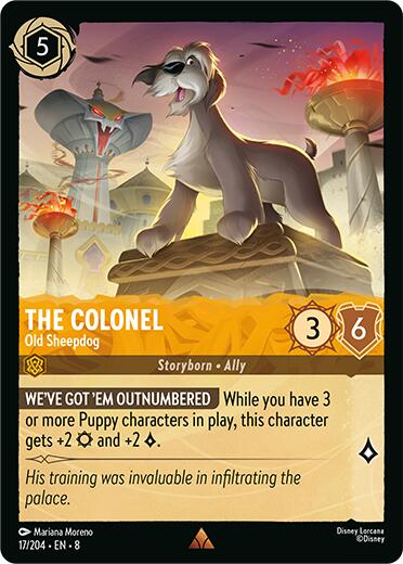 The Colonel - Old Sheepdog (17/204) [Reign of Jafar] | Deep Dive Games St. Marys