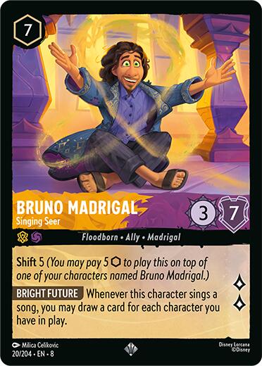 Bruno Madrigal - Singing Seer (20/204) [Reign of Jafar] | Deep Dive Games St. Marys