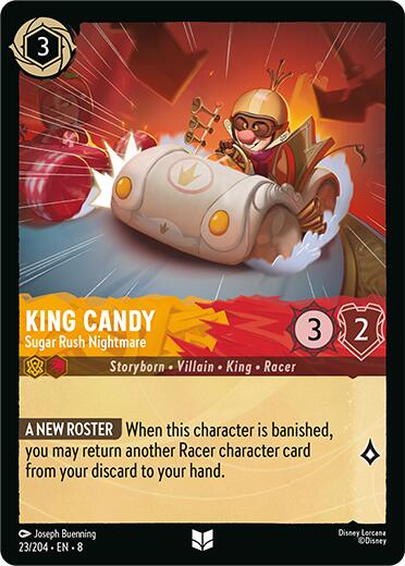 King Candy - Sugar Rush Nightmare (23/204) [Reign of Jafar] | Deep Dive Games St. Marys
