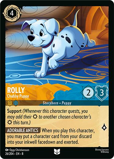 Rolly - Chubby Puppy (26/204) [Reign of Jafar] | Deep Dive Games St. Marys