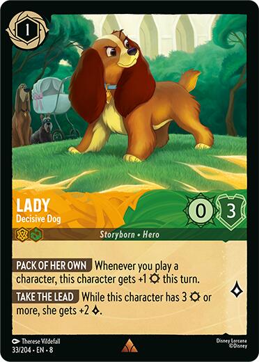Lady - Decisive Dog (33/204) [Reign of Jafar] | Deep Dive Games St. Marys
