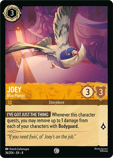 Joey - Blue Pigeon (36/204) [Reign of Jafar] | Deep Dive Games St. Marys