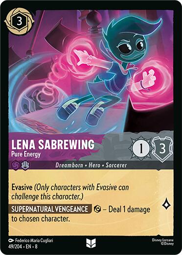 Lena Sabrewing -- Pure Energy (49/204) [Reign of Jafar] | Deep Dive Games St. Marys