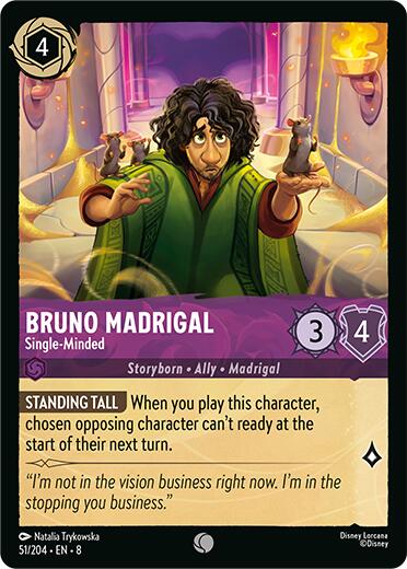 Bruno Madrigal - Single-Minded (51/204) [Reign of Jafar] | Deep Dive Games St. Marys