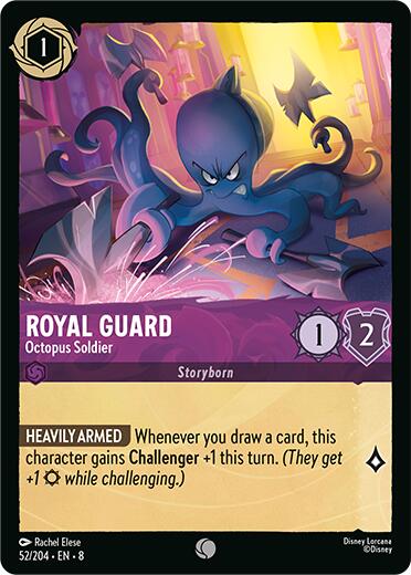 Royal Guard - Octopus Soldier (52/204) [Reign of Jafar] | Deep Dive Games St. Marys