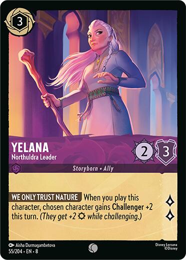 Yelana - Northuldra Leader (55/204) [Reign of Jafar] | Deep Dive Games St. Marys