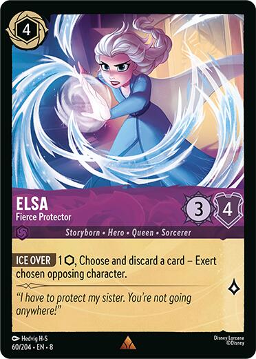 Elsa - Fierce Protector (60/204) [Reign of Jafar] | Deep Dive Games St. Marys