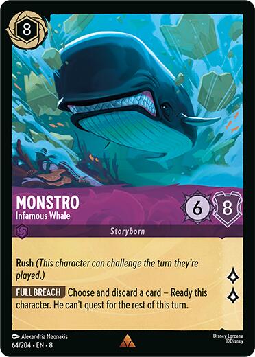 Monstro - Infamous Whale (64/204) [Reign of Jafar] | Deep Dive Games St. Marys