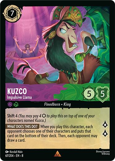 Kuzco - Impulsive Llama (67/204) [Reign of Jafar] | Deep Dive Games St. Marys