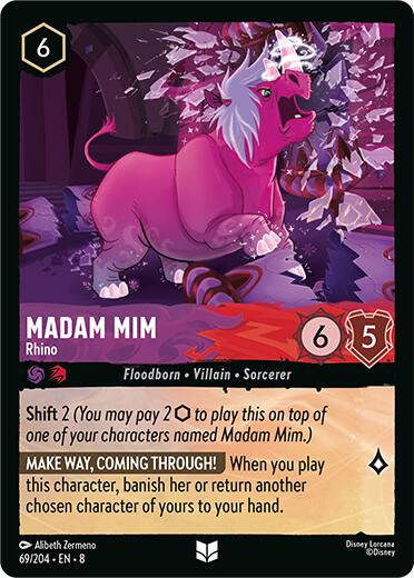Madam Mim - Rhino (69/204) [Reign of Jafar] | Deep Dive Games St. Marys