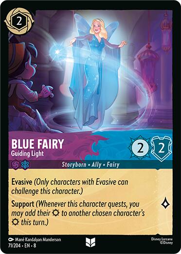 Blue Fairy - Guiding Light (71/204) [Reign of Jafar] | Deep Dive Games St. Marys