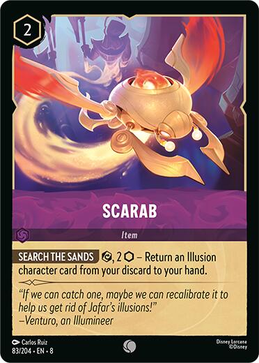 Scarab (83/204) [Reign of Jafar] | Deep Dive Games St. Marys