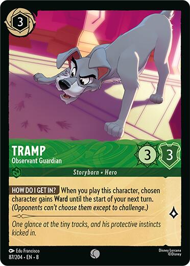 Tramp -Observant Guardian (87/204) [Reign of Jafar] | Deep Dive Games St. Marys