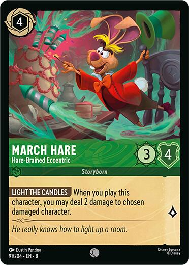 March Hare - Hare-Brained Eccentric (91/204) [Reign of Jafar] | Deep Dive Games St. Marys
