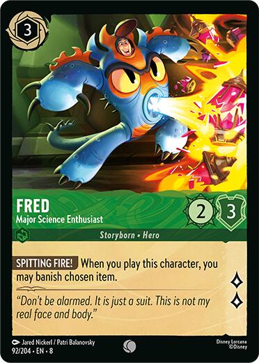 Fred - Major Science Enthusiast (92/204) [Reign of Jafar] | Deep Dive Games St. Marys
