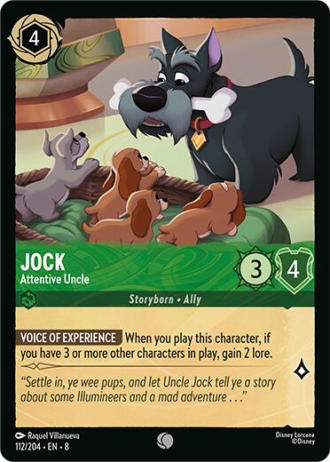 Jock - Attentive Uncle (112/204) [Reign of Jafar] | Deep Dive Games St. Marys