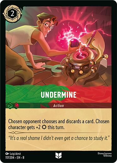 Undermine (117/204) [Reign of Jafar] | Deep Dive Games St. Marys
