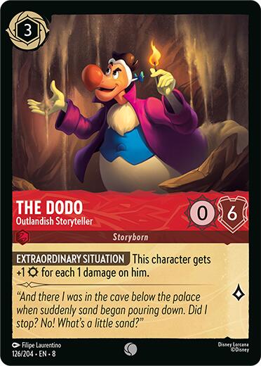The Dodo - Outlandish Storyteller (126/204) [Reign of Jafar] | Deep Dive Games St. Marys