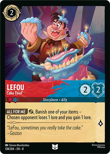 LeFou - Cake Thief (138/204) [Reign of Jafar] | Deep Dive Games St. Marys