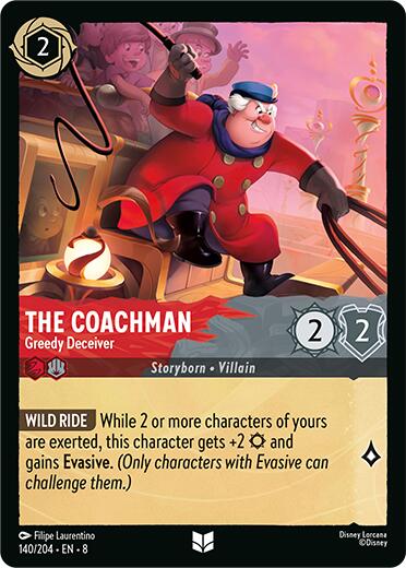 The Coachman - Greedy Deceiver (140/204) [Reign of Jafar] | Deep Dive Games St. Marys