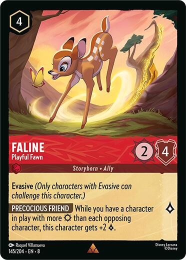 Faline - Playful Fawn (145/204) [Reign of Jafar] | Deep Dive Games St. Marys