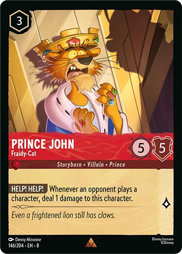 Prince John - Fraidy-Cat (146/204) [Reign of Jafar] | Deep Dive Games St. Marys