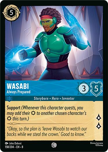 Wasabi - Always Prepared (158/204) [Reign of Jafar] | Deep Dive Games St. Marys
