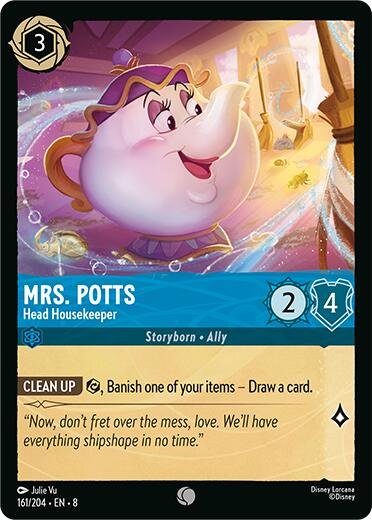 Mrs.Potts - Head Housekeeper (161/204) [Reign of Jafar] | Deep Dive Games St. Marys