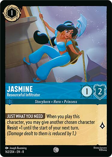 Jasmine - Resourceful Infiltrator (162/204) [Reign of Jafar] | Deep Dive Games St. Marys