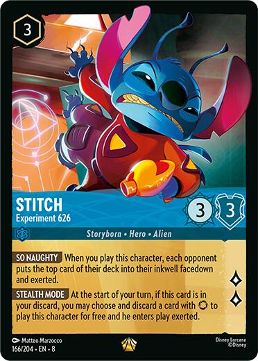 Stitch - Experiment 626 (166/204) [Reign of Jafar] | Deep Dive Games St. Marys
