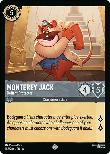 Monterey Jack - Defiant Protector (188/204) [Reign of Jafar] | Deep Dive Games St. Marys