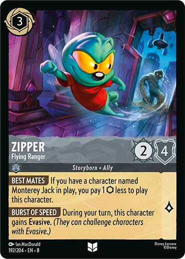 Zipper - Flying Ranger (192/204) [Reign of Jafar] | Deep Dive Games St. Marys
