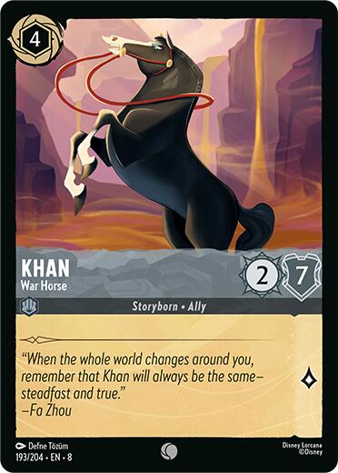 Khan - War Horse (193/204) [Reign of Jafar] | Deep Dive Games St. Marys