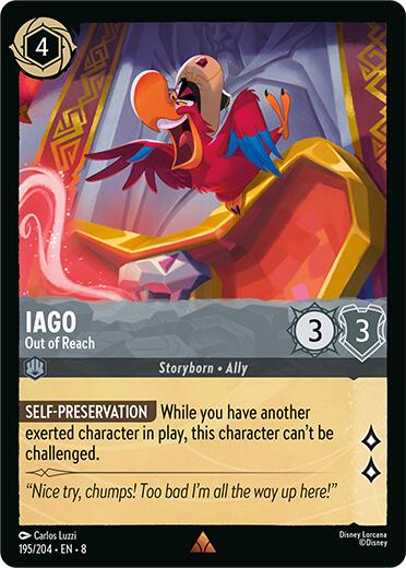 Iago - Out of Reach (195/204) [Reign of Jafar] | Deep Dive Games St. Marys