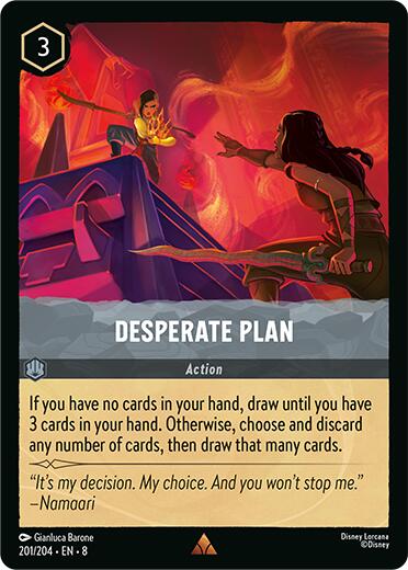 Desperate Plan (201/204) [Reign of Jafar] | Deep Dive Games St. Marys