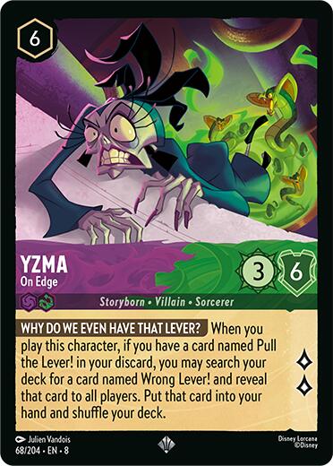 Yzma - On Edge (68/204) [Reign of Jafar] | Deep Dive Games St. Marys