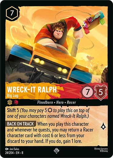Wreck-It Ralph - Big Lug (24/204) [Reign of Jafar] | Deep Dive Games St. Marys